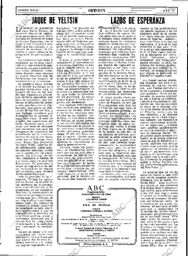 ABC SEVILLA 13-08-1993 página 13