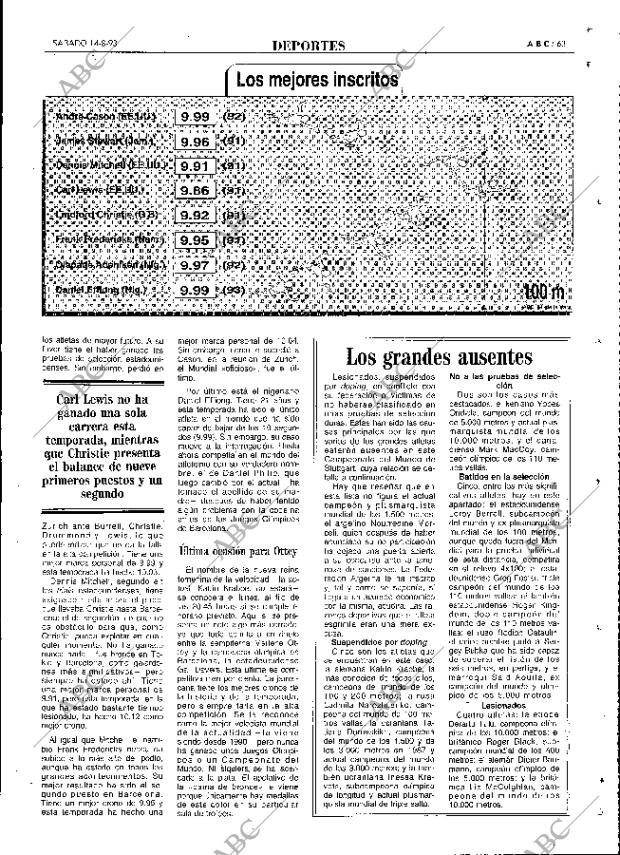 ABC MADRID 14-08-1993 página 63