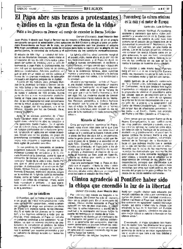 ABC SEVILLA 14-08-1993 página 39