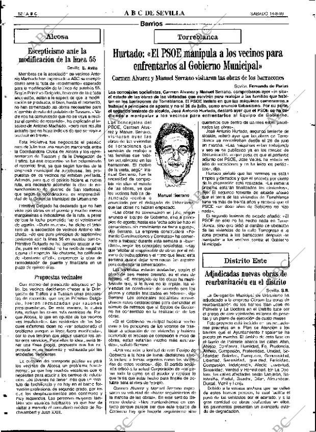 ABC SEVILLA 14-08-1993 página 52