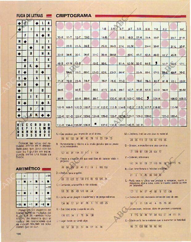 BLANCO Y NEGRO MADRID 15-08-1993 página 100