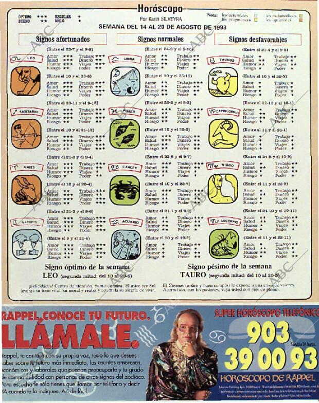 BLANCO Y NEGRO MADRID 15-08-1993 página 106