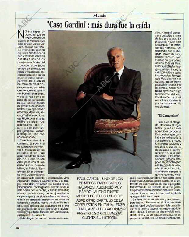 BLANCO Y NEGRO MADRID 15-08-1993 página 16