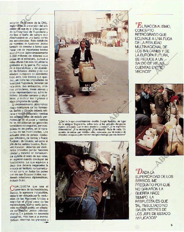 BLANCO Y NEGRO MADRID 15-08-1993 página 5