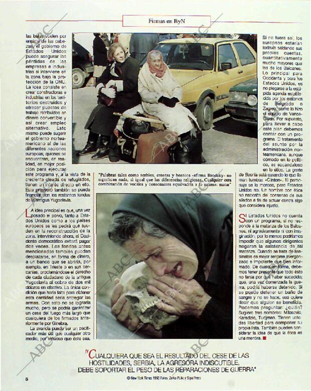 BLANCO Y NEGRO MADRID 15-08-1993 página 6