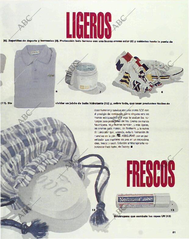 BLANCO Y NEGRO MADRID 15-08-1993 página 81