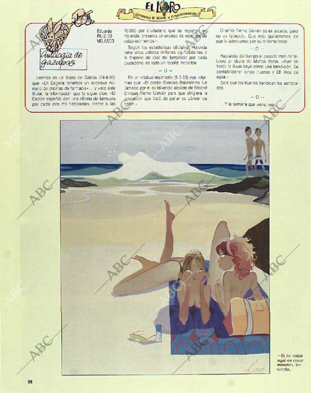 BLANCO Y NEGRO MADRID 15-08-1993 página 96