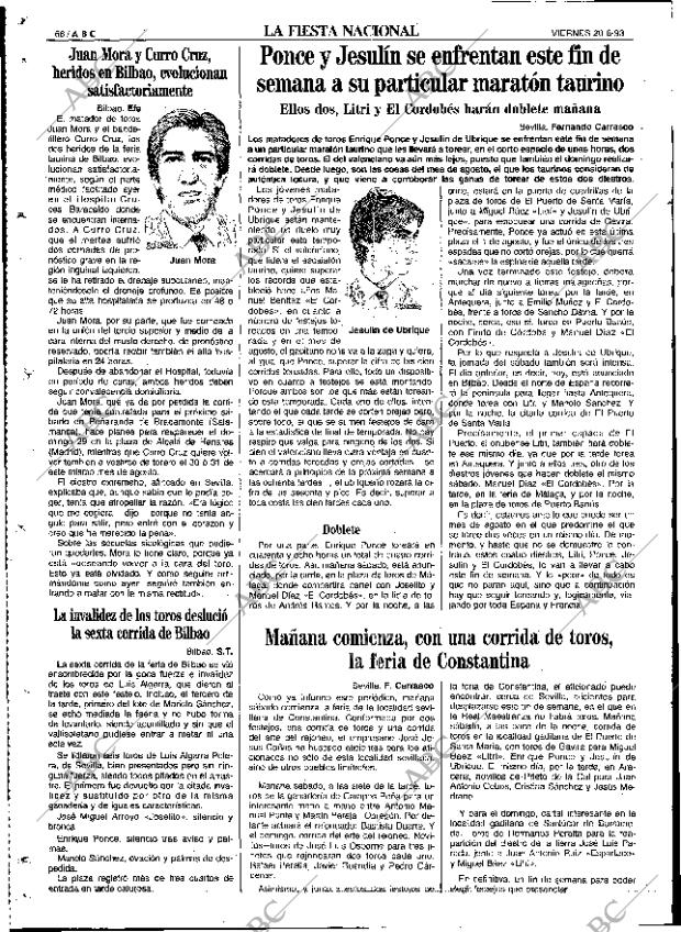 ABC SEVILLA 20-08-1993 página 66