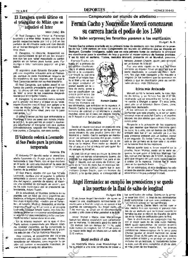 ABC SEVILLA 20-08-1993 página 70