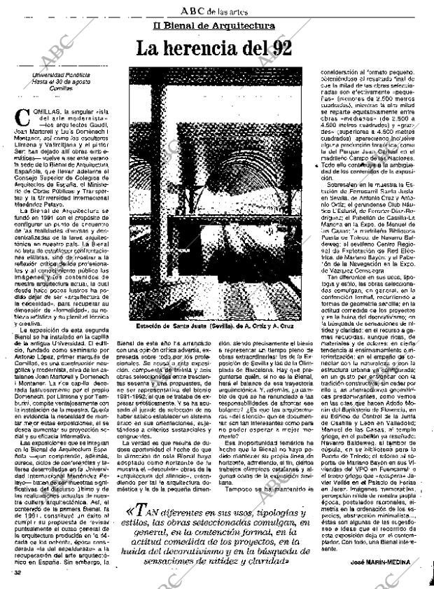 CULTURAL MADRID 20-08-1993 página 32