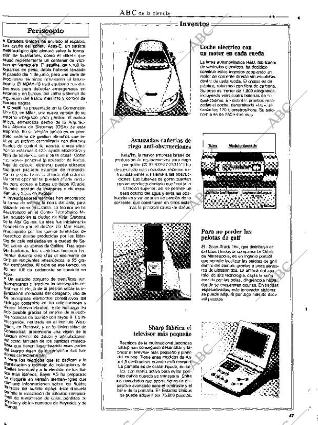 CULTURAL MADRID 20-08-1993 página 47