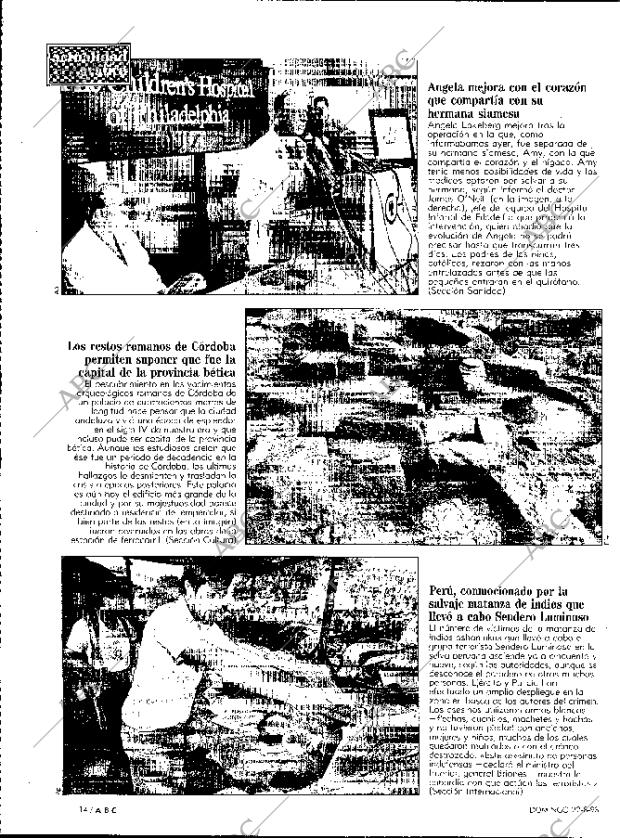 ABC MADRID 22-08-1993 página 14