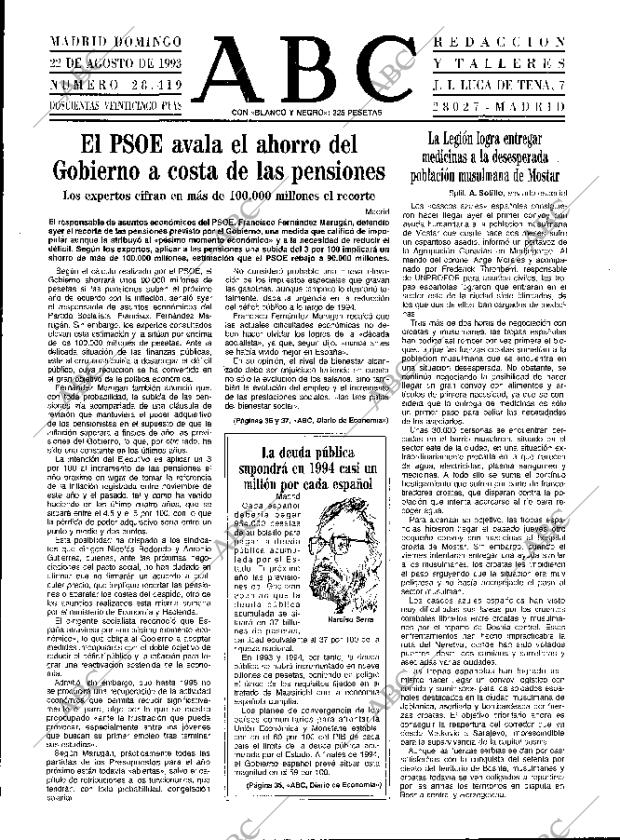 ABC MADRID 22-08-1993 página 17