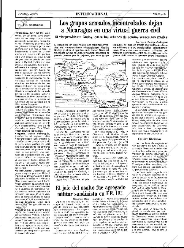 ABC MADRID 22-08-1993 página 29