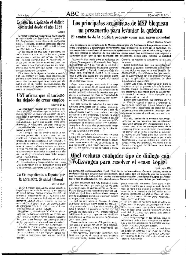 ABC MADRID 22-08-1993 página 38