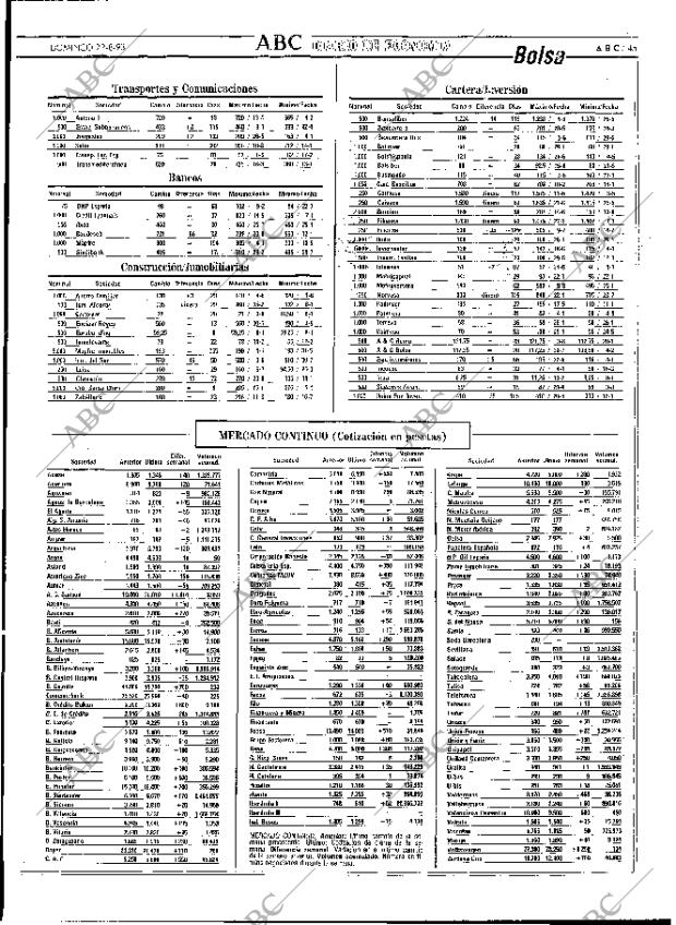 ABC MADRID 22-08-1993 página 45
