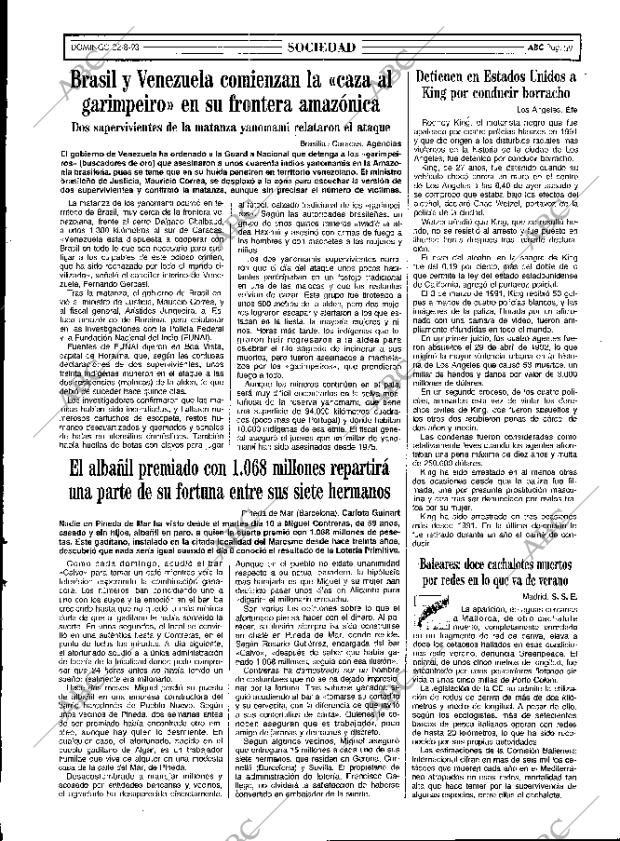 ABC MADRID 22-08-1993 página 59