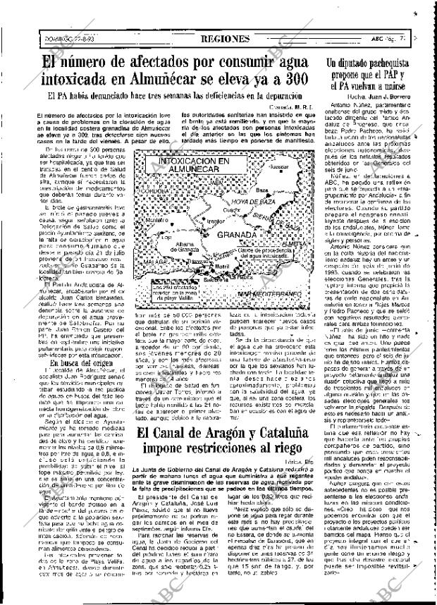 ABC MADRID 22-08-1993 página 71