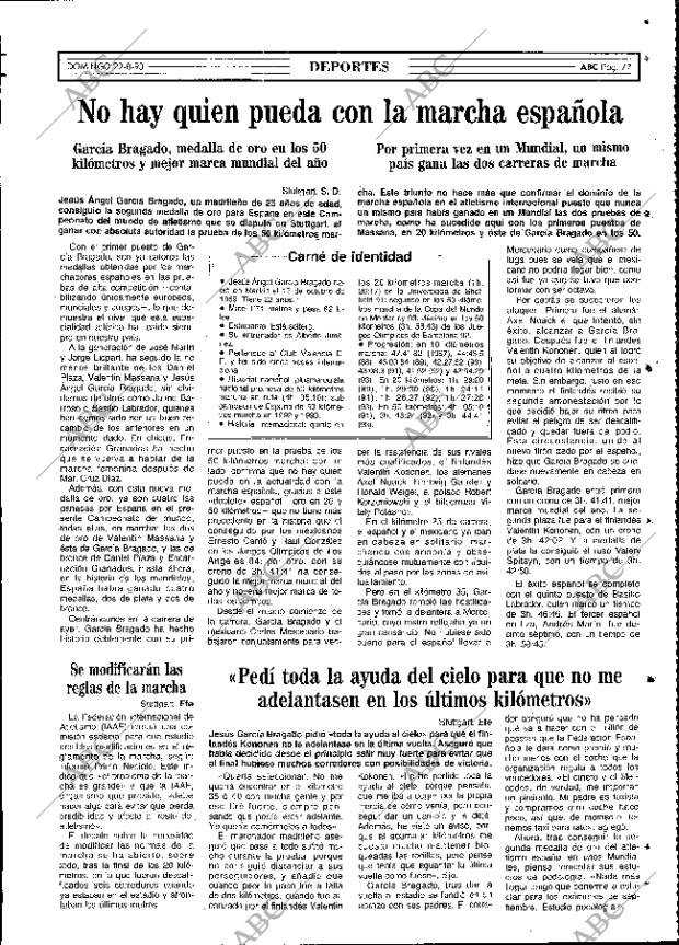 ABC MADRID 22-08-1993 página 77