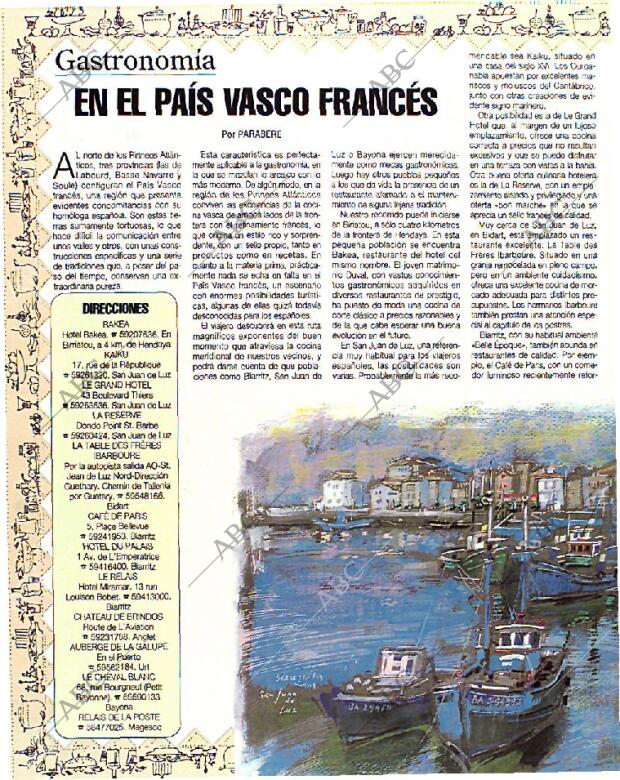 BLANCO Y NEGRO MADRID 22-08-1993 página 88