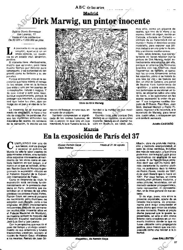 CULTURAL MADRID 27-08-1993 página 27