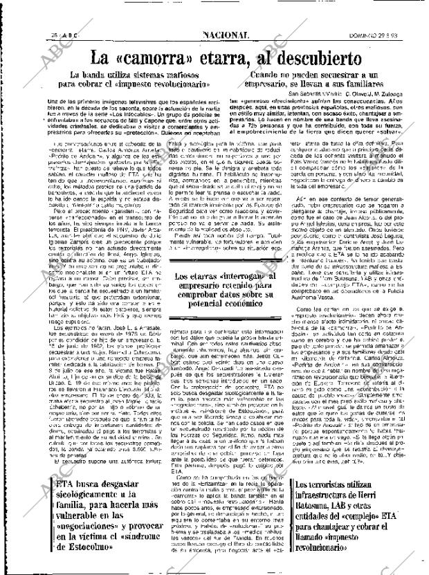 ABC MADRID 29-08-1993 página 28
