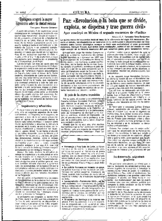 ABC MADRID 29-08-1993 página 54