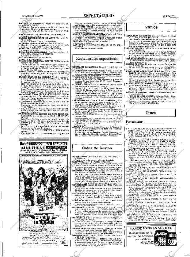 ABC MADRID 29-08-1993 página 99