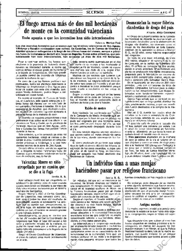 ABC SEVILLA 29-08-1993 página 47