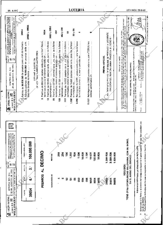 ABC SEVILLA 29-08-1993 página 96