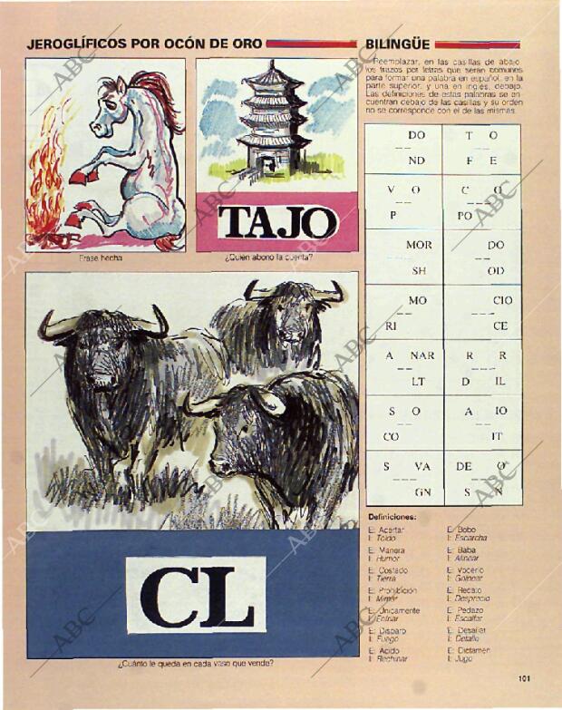 BLANCO Y NEGRO MADRID 29-08-1993 página 101