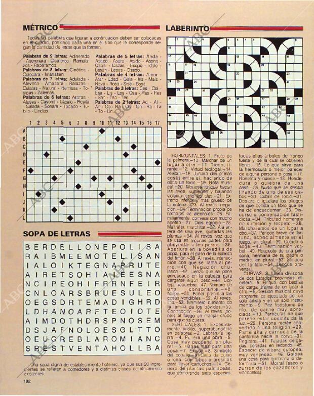 BLANCO Y NEGRO MADRID 29-08-1993 página 102