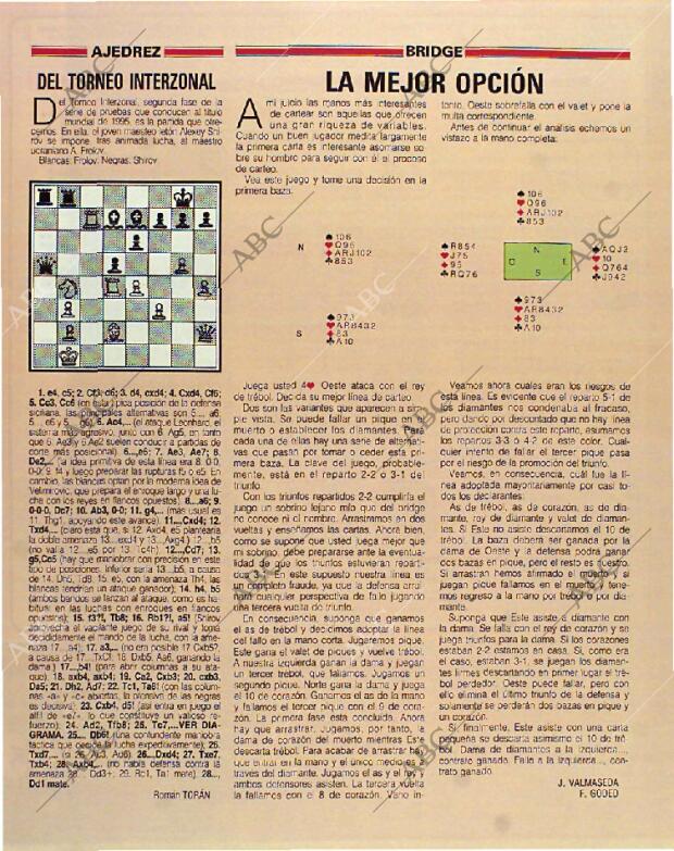 BLANCO Y NEGRO MADRID 29-08-1993 página 105