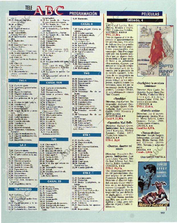 BLANCO Y NEGRO MADRID 29-08-1993 página 117