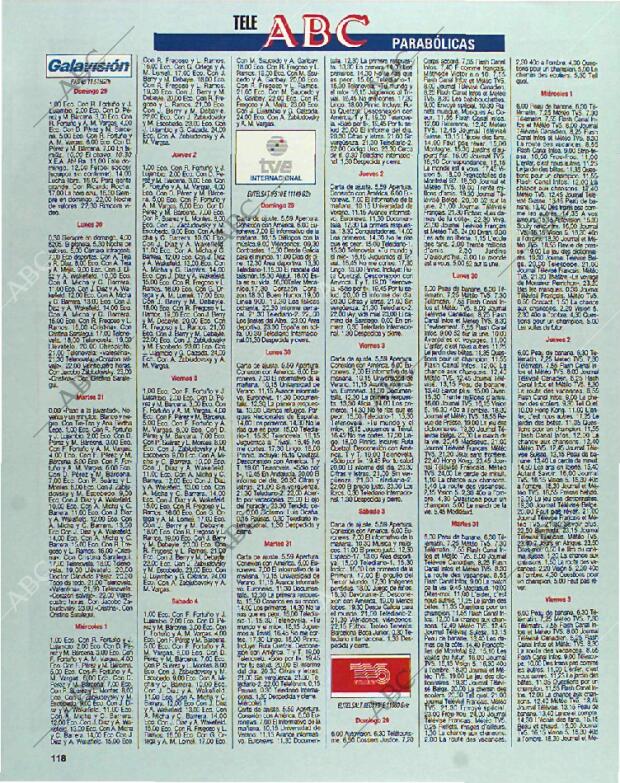 BLANCO Y NEGRO MADRID 29-08-1993 página 118