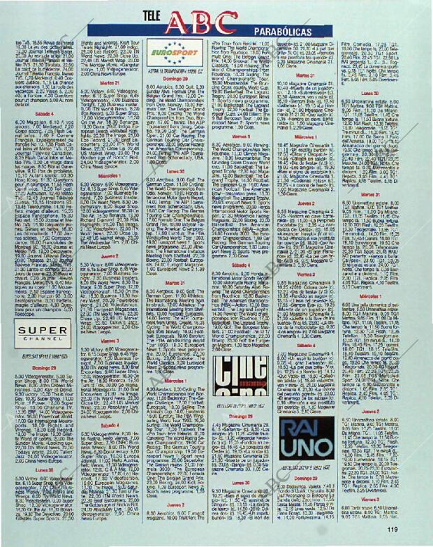 BLANCO Y NEGRO MADRID 29-08-1993 página 119