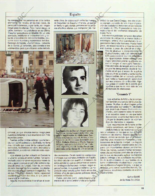 BLANCO Y NEGRO MADRID 29-08-1993 página 13