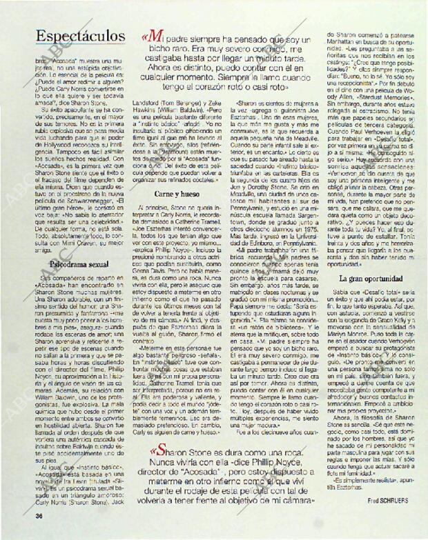 BLANCO Y NEGRO MADRID 29-08-1993 página 36