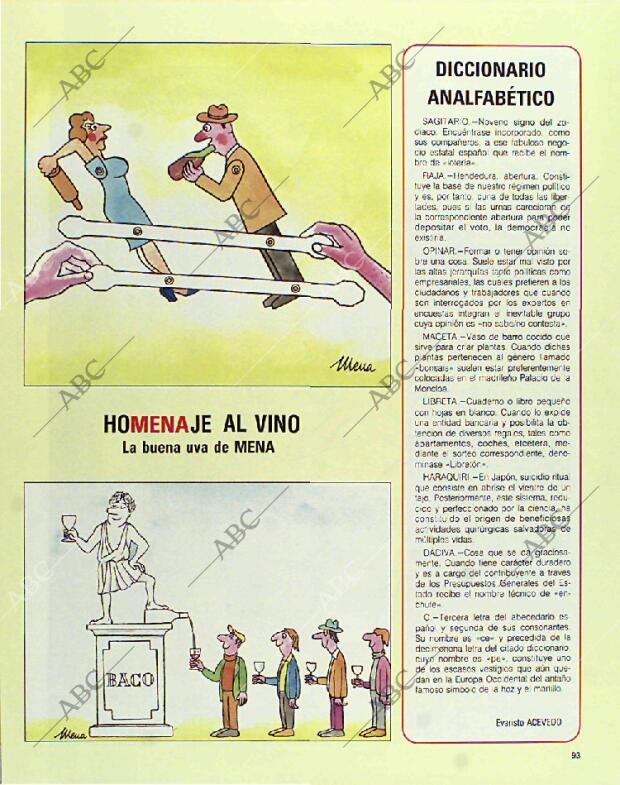 BLANCO Y NEGRO MADRID 29-08-1993 página 93