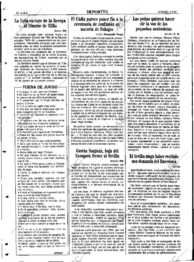 ABC SEVILLA 04-09-1993 página 70