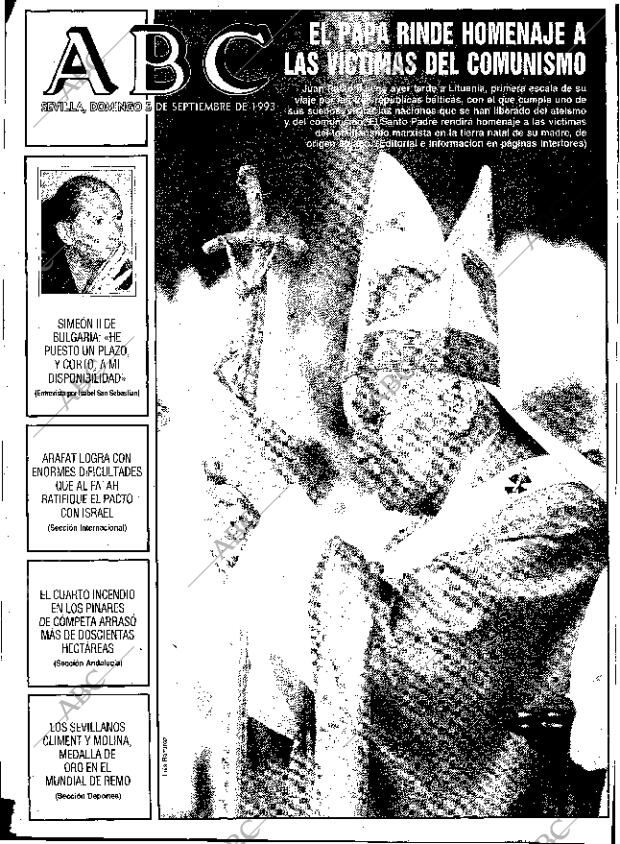 ABC SEVILLA 05-09-1993 página 1