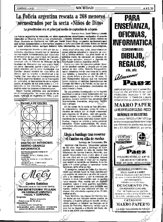 ABC SEVILLA 05-09-1993 página 53