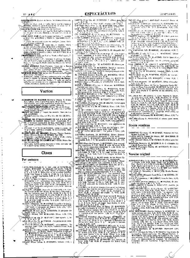 ABC MADRID 06-09-1993 página 92