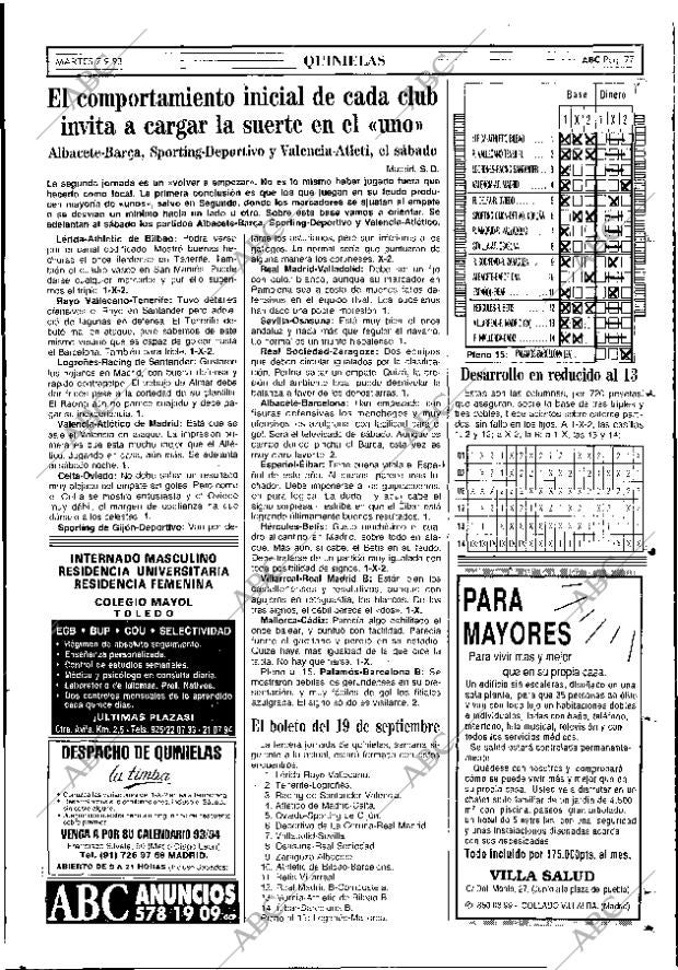 ABC MADRID 07-09-1993 página 77