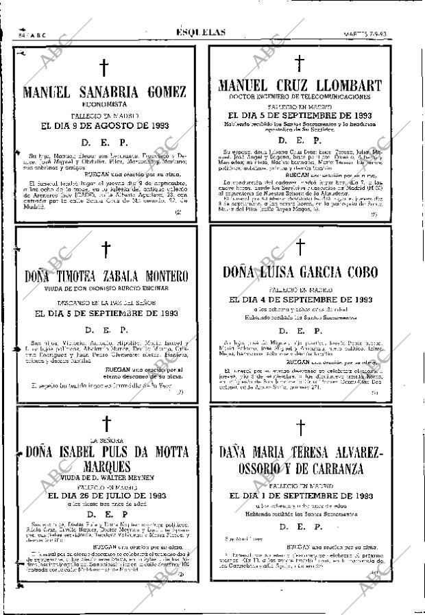 ABC MADRID 07-09-1993 página 84