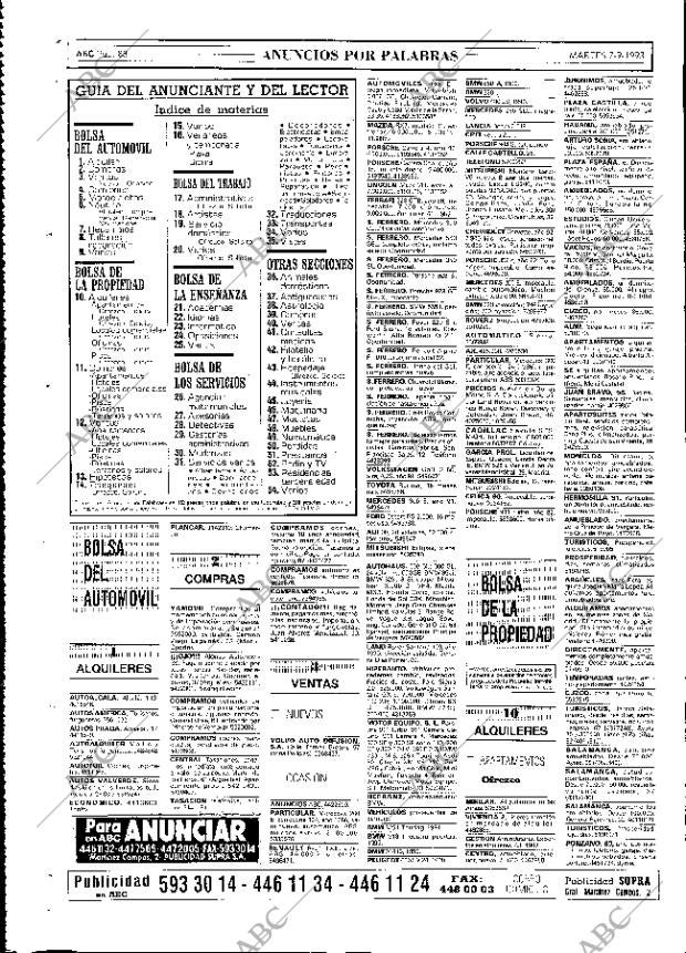ABC MADRID 07-09-1993 página 88