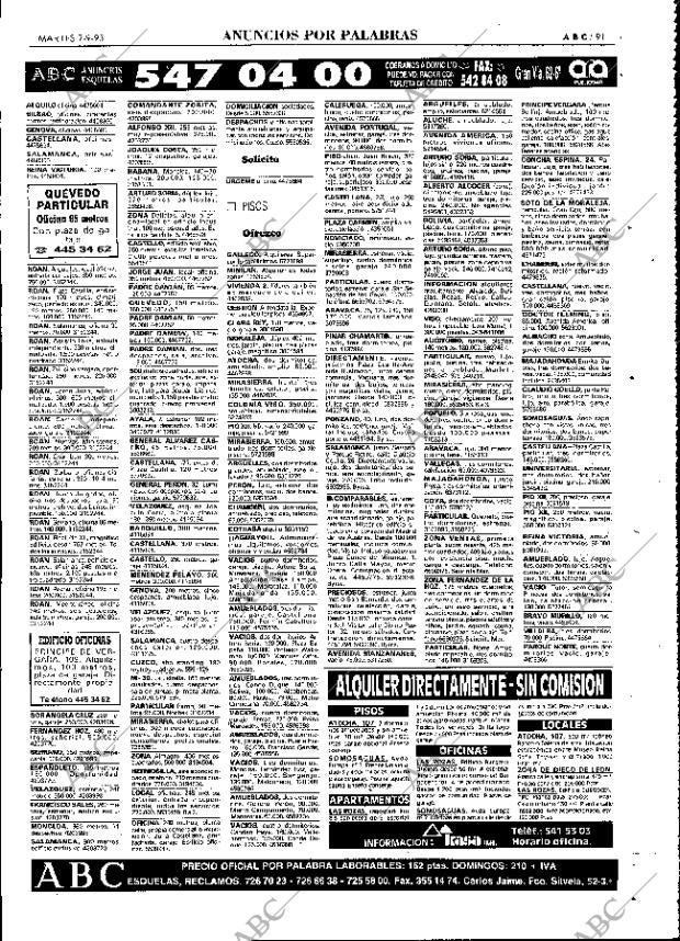 ABC MADRID 07-09-1993 página 91