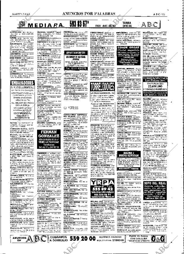 ABC MADRID 07-09-1993 página 93