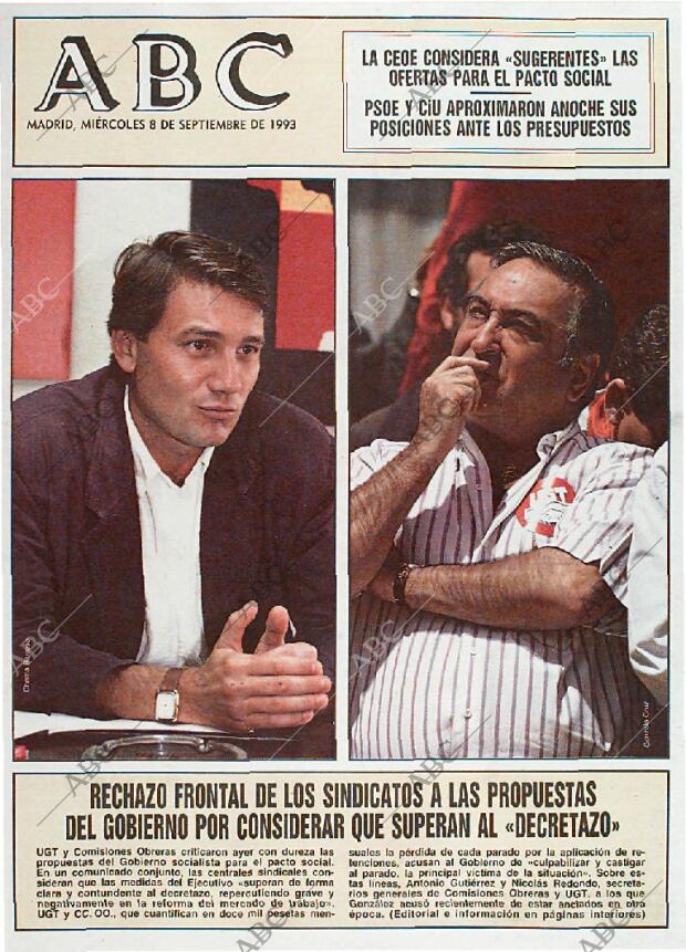 ABC MADRID 08-09-1993 página 1