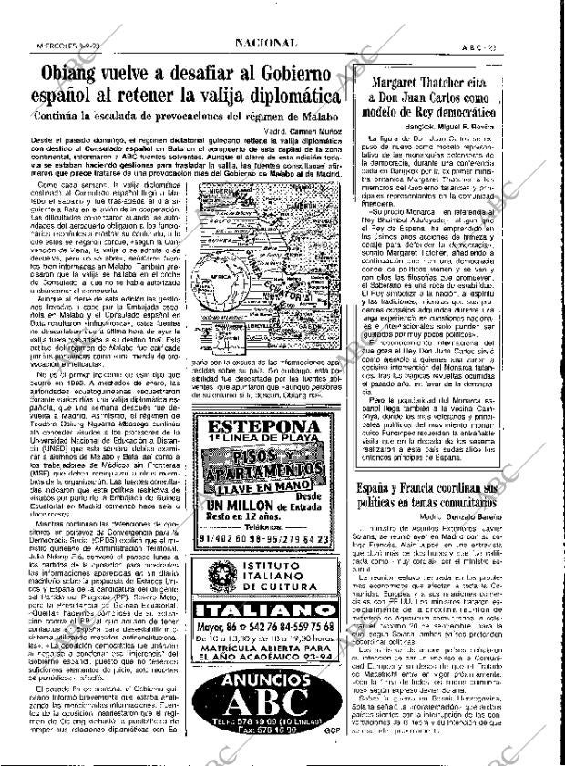 ABC MADRID 08-09-1993 página 23